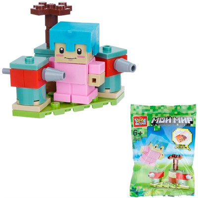 Город мастеров 62315-ZG Мой мир с резиновой фигуркой - фото 69944867