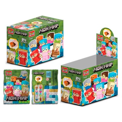 Город мастеров 18180-ZG Мой мир с резиновыми фигурками в пак. - фото 69944936