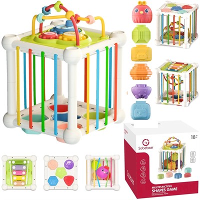 Игрушка развивающая YL1303C Куб в кор. - фото 69945909