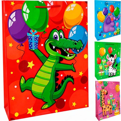 Пакет 10*32*44 см животные FG250920601-1C - фото 69945927