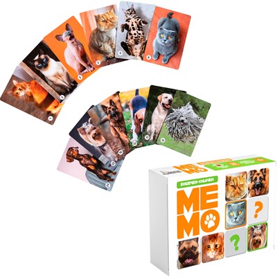 Игра Мемо Кошечки-собачки 05996 - фото 69945958