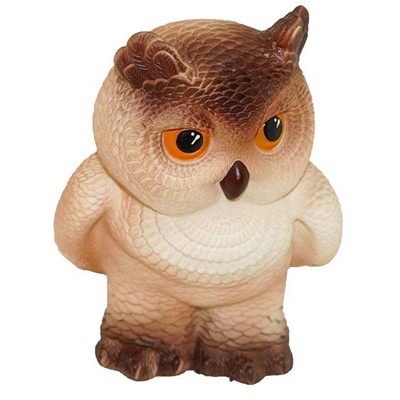 Резиновая игрушка Сова С-712 Огонек /6/ - фото 69946016