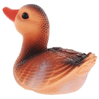Резиновая игрушка Уточка Квинки С-788 Огонек /6/ - фото 69946019