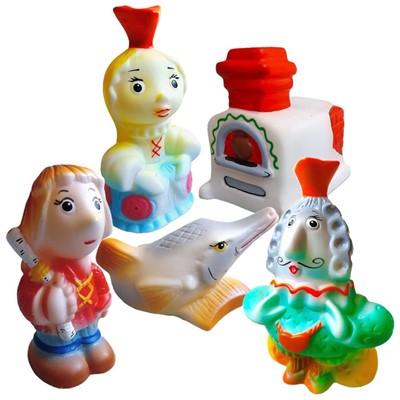 Набор резиновых игрушек По щучьему велению СИ-360 - фото 69946025