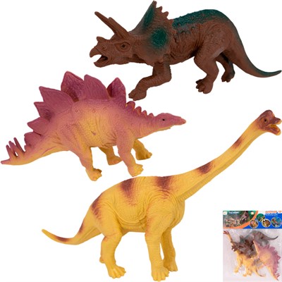 Набор динозавров HJ668-2B в пак. - фото 69946098