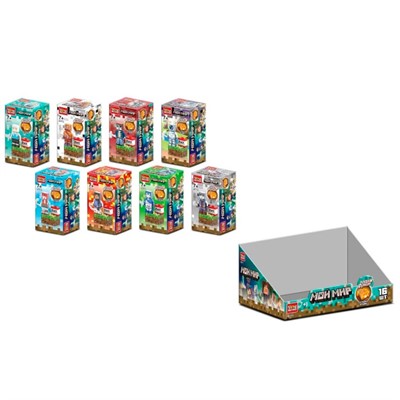 Город мастеров 18171-ZH Фигурки для конструктора мой мир (со световым кубиком) - фото 69946245