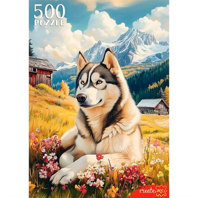 Пазл 500 Собака в горах Ф500-8725 - фото 69946301