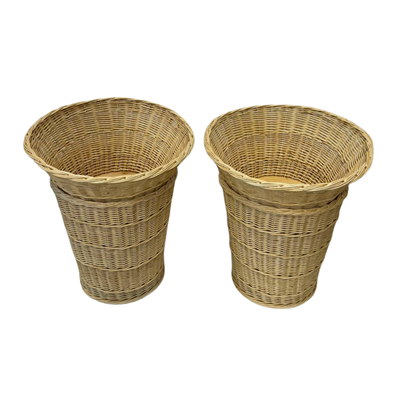 Напольная плетеная корзина с чашей В66 Д58 см - фото 69947444