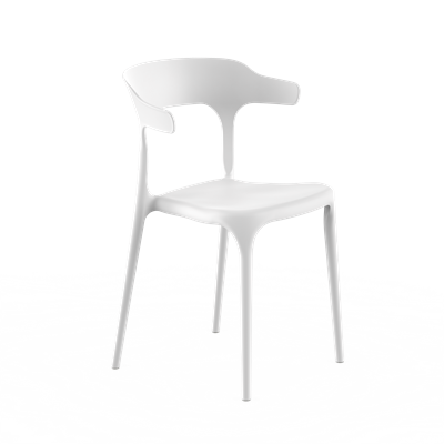 Стул ENOVA (белый) PP0002W  (от 12 шт) - фото 69963700