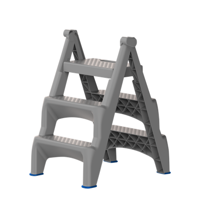 Стремянка пластиковая Steppix, PP1720 (от 12 шт) - фото 69963800
