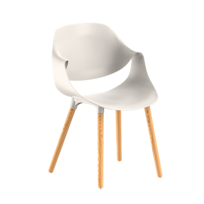 Стул KELA (светло-бежевый) PP1100BEL (от 12 шт) - фото 69963856