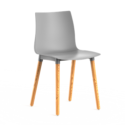 Стул BESK (серый) PP1003G  (от 12 шт) - фото 69963891