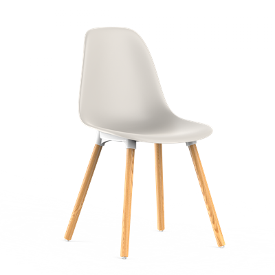 Стул BRAVA (светло-бежевый) PP1002BEL  (от 12 шт) - фото 69963901