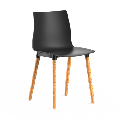 Стул BESK (черный) PP1003B  (от 12 шт) - фото 69963943