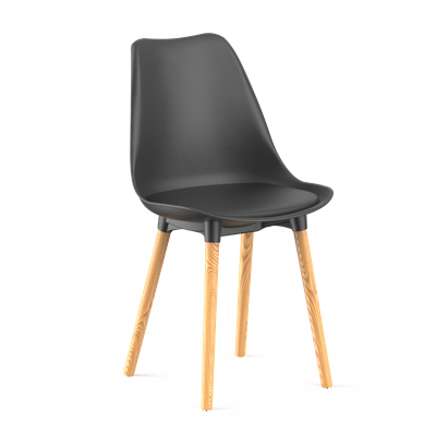 Стул KANO ECO (черный) PP1102B  (от 12 шт) - фото 69963953