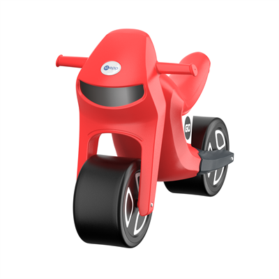 Мотоцикл беговел Roveri красный, 16BD7007 (от 12 шт) - фото 69964013