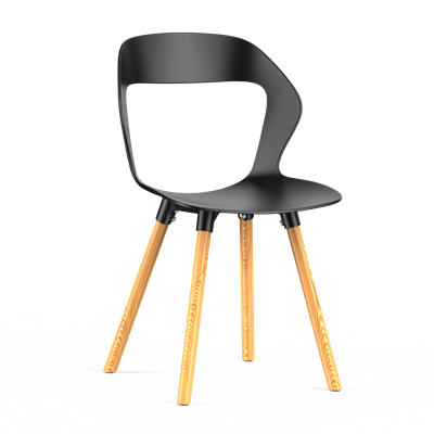 Стул BARK (черный) PP1104B (от 12 шт) - фото 69964206