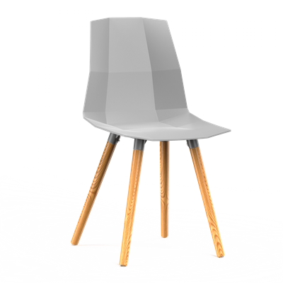 Стул BLESS (серый) PP1105G (от 12 шт) - фото 69964266