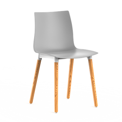 Стул BESK (серый new) PP1003NG  (от 12 шт) - фото 69964550