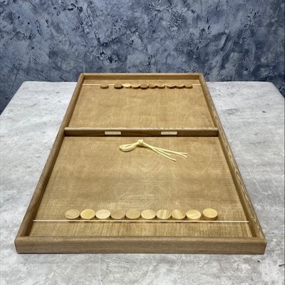 Настольная игра из дерева «Вышибалы» на 4 игрока  L - фото 69965544