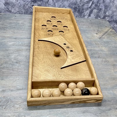 Деревянная игра из «Кульбуто и Японский бильярд» L 2 в 1 - фото 69965719