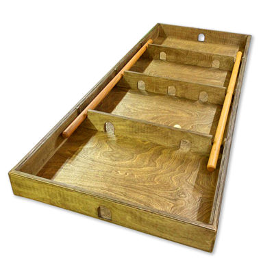 Напольная деревянная игра «Бокс-хоккей» XL - фото 69967239