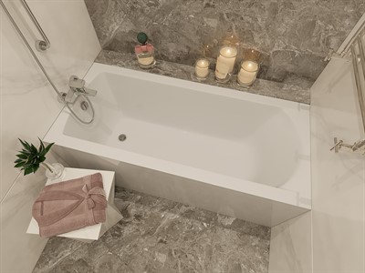 Ванна акриловая Vayer Milana 165x70 - фото 69967514