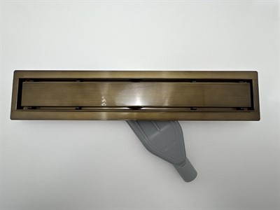 Душевой трап Arianda поворотный/ под плитку 700 мм. Бронза глянец - фото 69967866