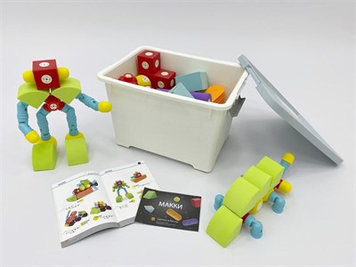 Мягкий магнитный конструктор «МАККИ 120» - фото 69969767