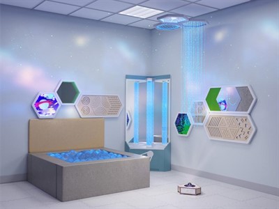 Комплект оборудования для сенсорной комнаты 6.2 м2 - фото 69969805