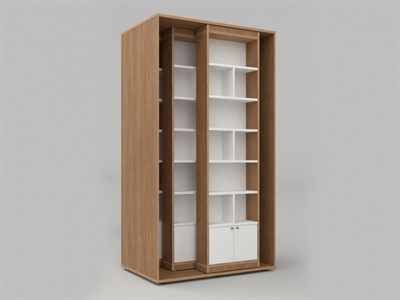 Стеллаж с передвижными модулями из коллекции СТУГЛ 124х232х85 см - фото 69970463