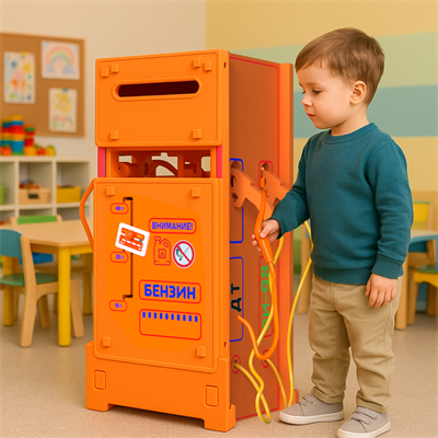 Игровые макеты дорожных объектов с бизи-элементами из безопасного полимера - фото 69977393