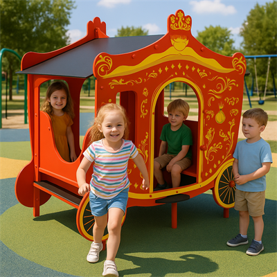 Домик-беседка "Карета Золушки" Жу-Жу - фото 69977445