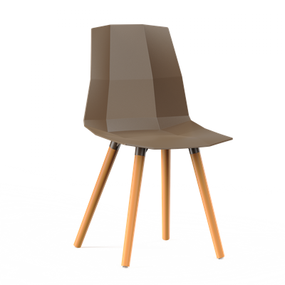 Стул SOLL (капучино) PP1150C (от 12 шт) - фото 69982842