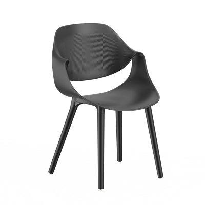 Стул SATIE B (черный) PP1119B (от 12 шт) - фото 69982892