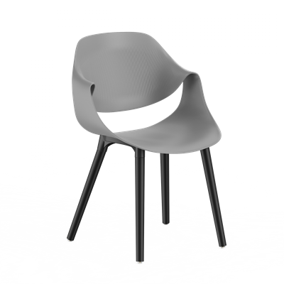 Стул SATIE B (серый new) PP1119NG (от 12 шт) - фото 69982917