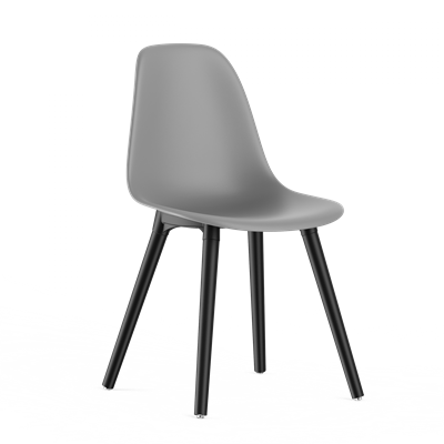 Стул SANS B (серый new) PP1212NG (от 12 шт) - фото 69982955