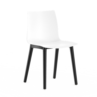 Стул SELAR B (белый) PP1116W (от 12 шт) - фото 69982966