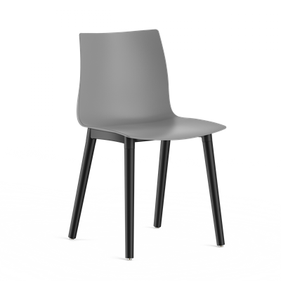 Стул SELAR B (серый new) PP1116NG (от 12 шт) - фото 69982986