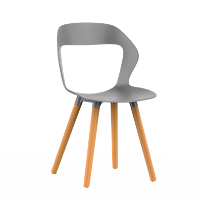 Стул SOVER (серый new) PP1151NG (от 12 шт) - фото 69983024