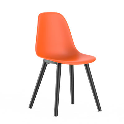 Стул SANS B (оранжевый) PP1212OR (от 12 шт) - фото 69983047