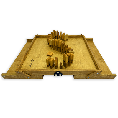 Настольная игра из дерева «Домино Форт Боярд» M - фото 70369276