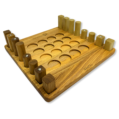 Настольная игра из дерева «Кварто» XS - фото 70369449