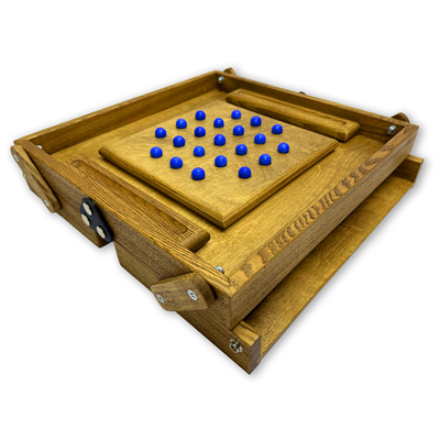 Настольная игра из дерева «21 шарик» S - фото 70369536
