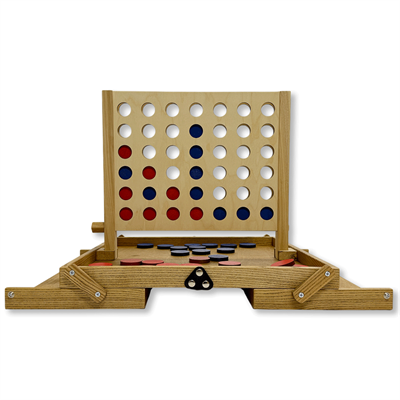 Настольная игра из дерева «4 в ряд» M - фото 70369687