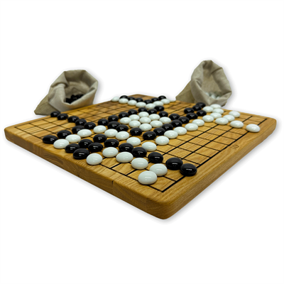 Настольная игра из дерева «Го (Go)» XS - фото 70369894