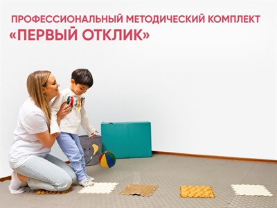 Профессиональный методический комплект для ранней помощи детям «Первый отклик» - фото 70601731