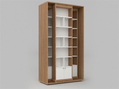 Стеллаж с передвижными модулями из коллекции СТУГЛ 124х232х60 см - фото 70855002