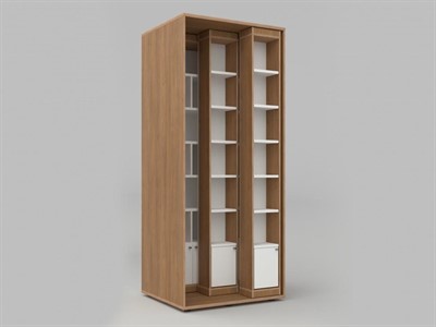 Стеллаж с передвижными модулями из коллекции СТУГЛ 95х85х232 см - фото 70855008