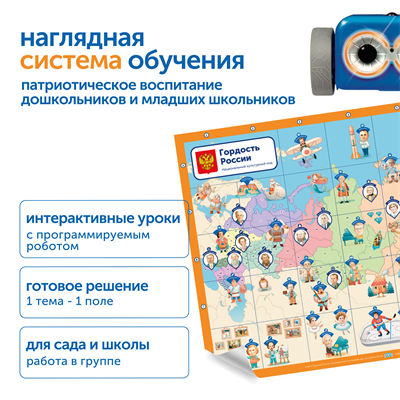 Комплект для группы "Патриотическое воспитание. Национальный культурный код" (с роботом Ботли) - фото 70943804